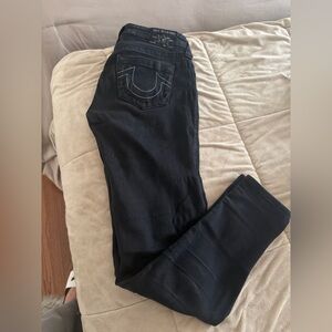 Black Women's true religion jeans